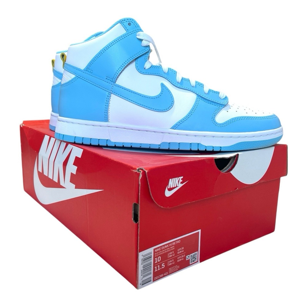 Nike Dunk Retro Blue Chill‎ High Size 10
